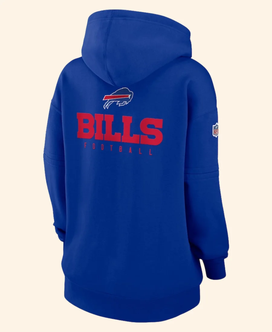 Holiday Touchdown A Bills Love Story Sean McDermott Hoodie Back Image