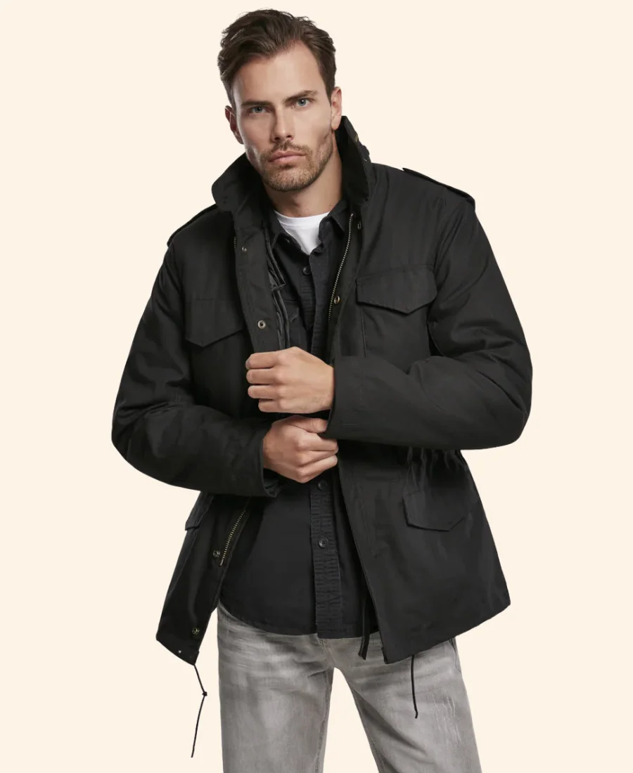 Holiday Touchdown_ A Bills Love Story Gabe DeLuca Black Jacket