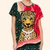 Home And Away Eden Fowler Leopard T-Shirt Front Image