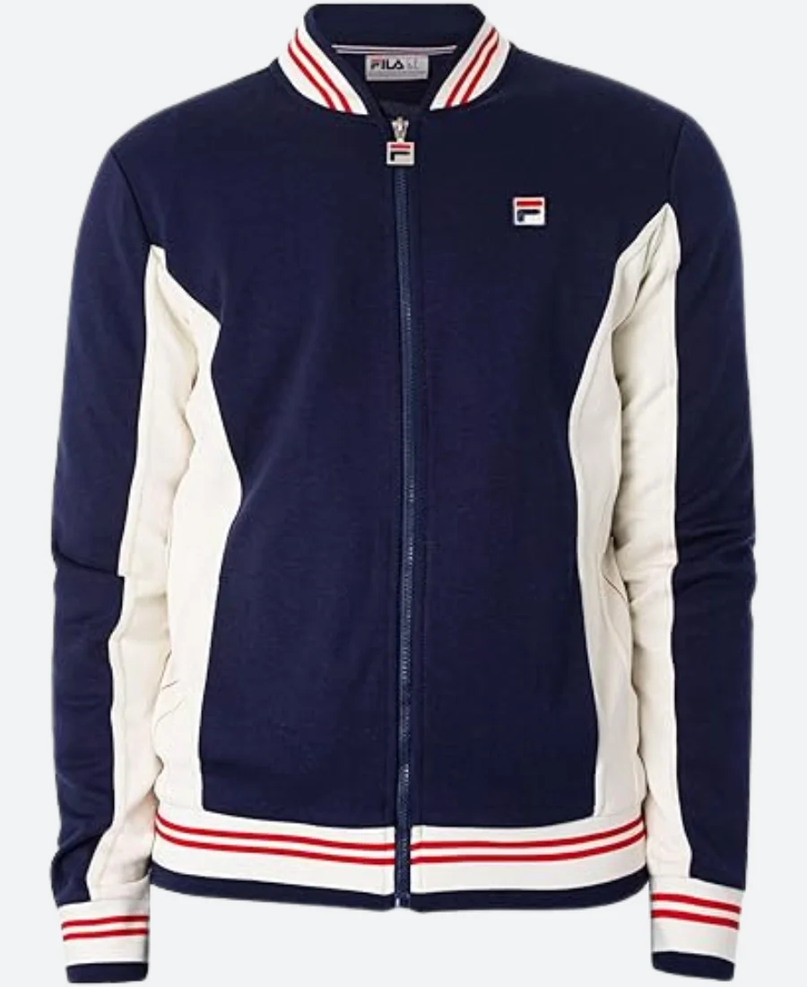 I Jack Wright S01 Gray Wright Zipper Track Jacket