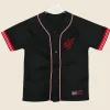 Indiana Fever Stranger Things Baseball Jersey Front Image