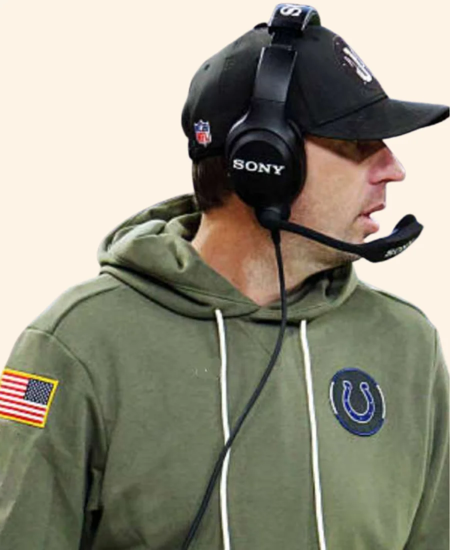 Indianapolis Colts Shane Steichen Salute To Service Hoodie