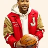 Jake From State Farm Varsity Jacket Front Image