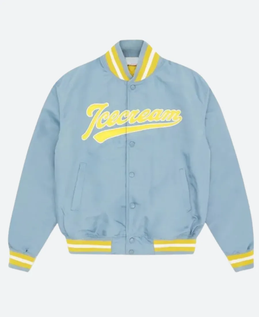 Jalen Hurts Ice Cream Baseball Jacket