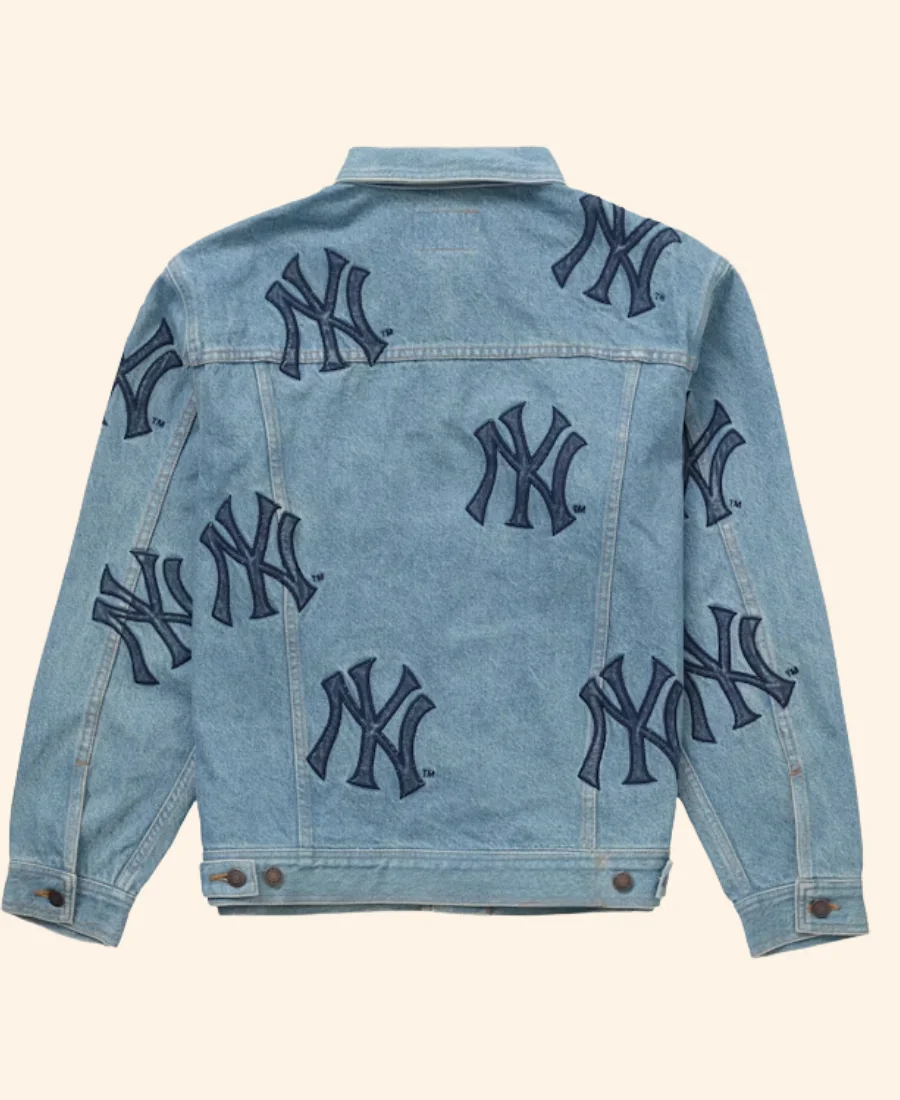 Jimmy Kimmel Live! Spike Lee Denim Jacket back Image