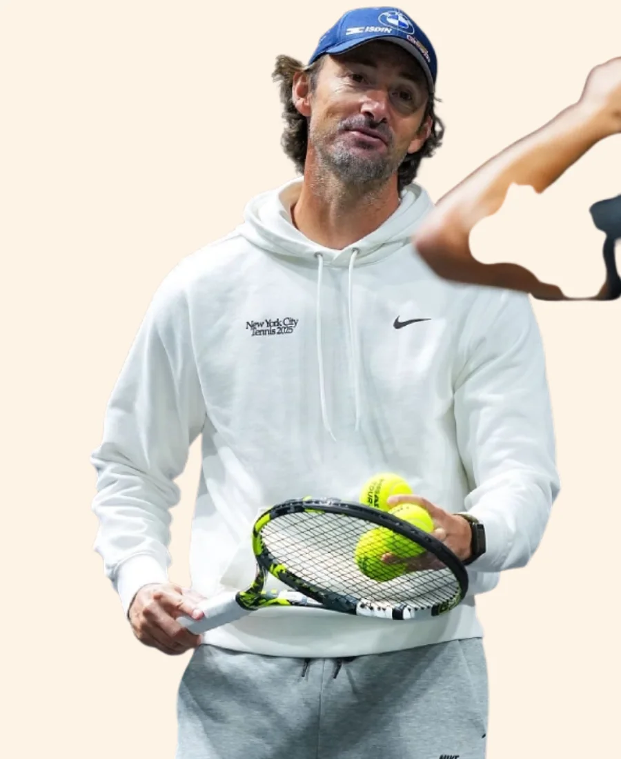 Juan Carlos Ferrero Rolex Paris Masters Hoodie Front Image