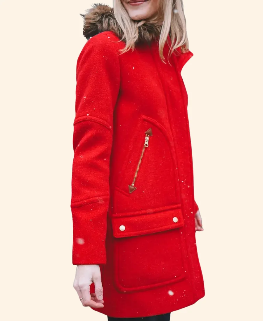 Just Like A Christmas Emily Parka Jacket Arms Image
