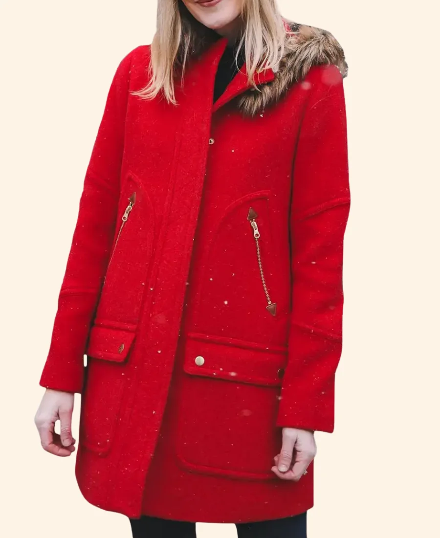 Just Like A Christmas Emily Parka Jacket Close Image