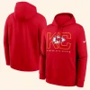Kansas City Chiefs Busted Hoodie Front And Back Image