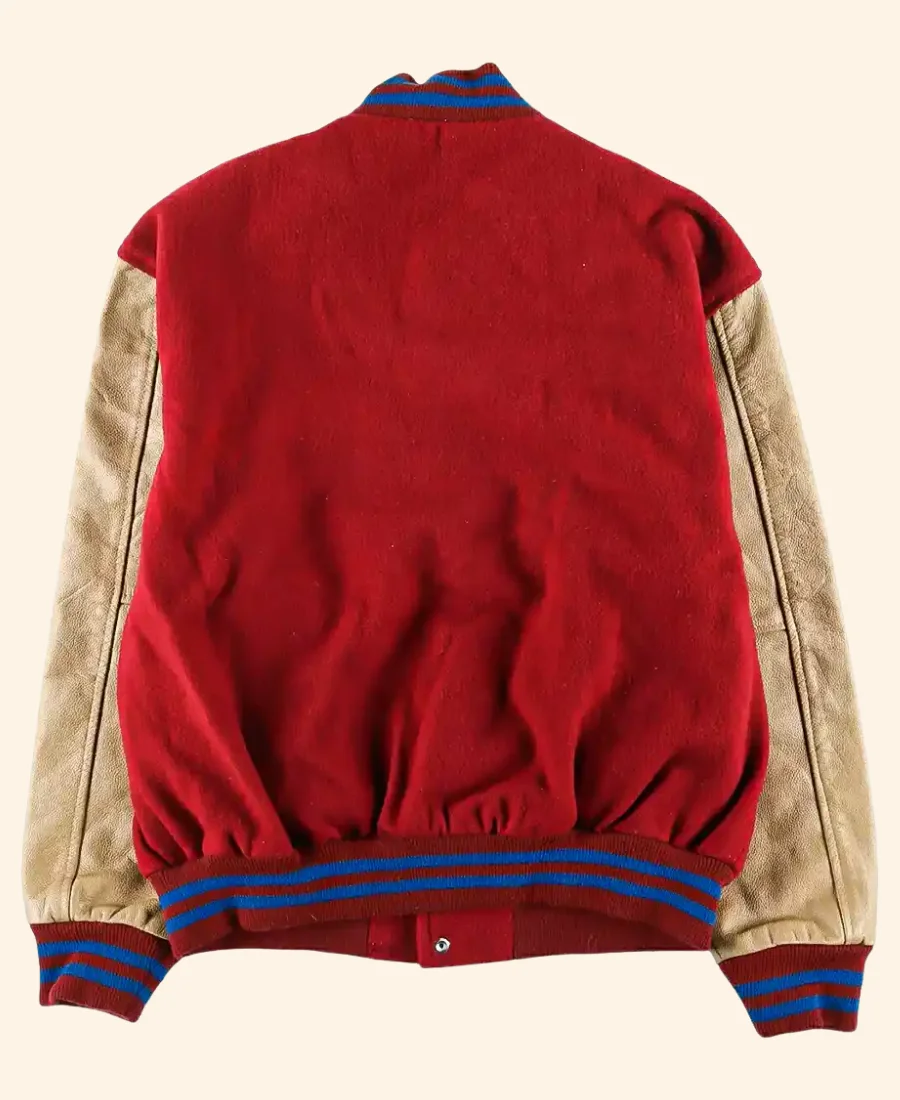 Kansas Jayhawks Varsity jacket Back Image