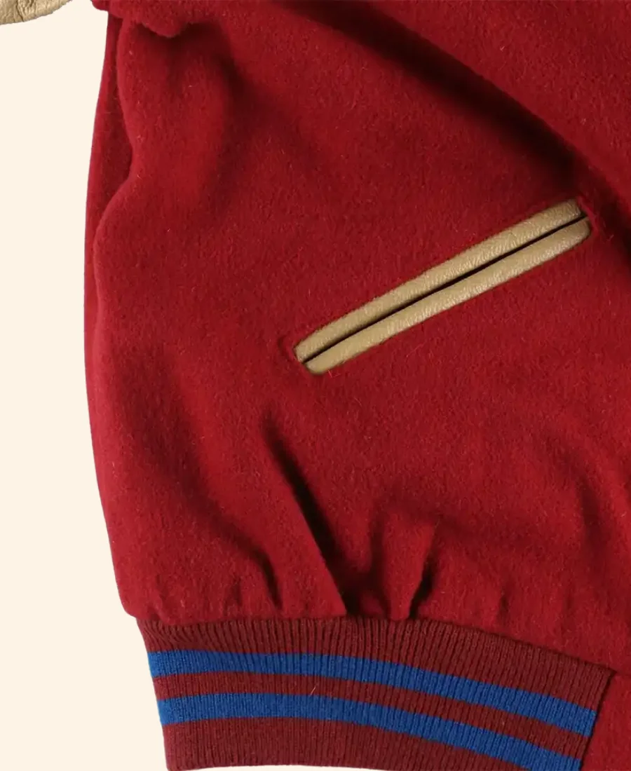 Kansas Jayhawks Varsity jacket Pockets Image