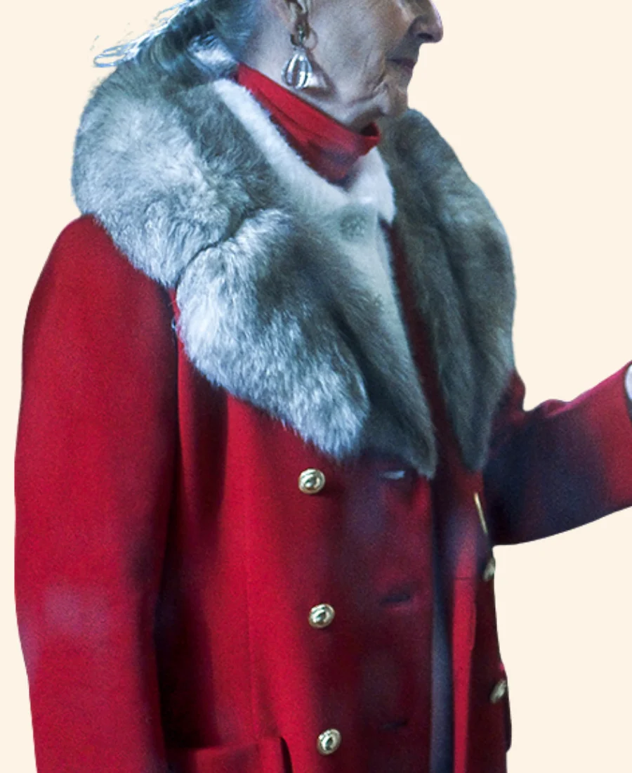 Keeping Up With The Clauses Mrs. Claus Trench Coat