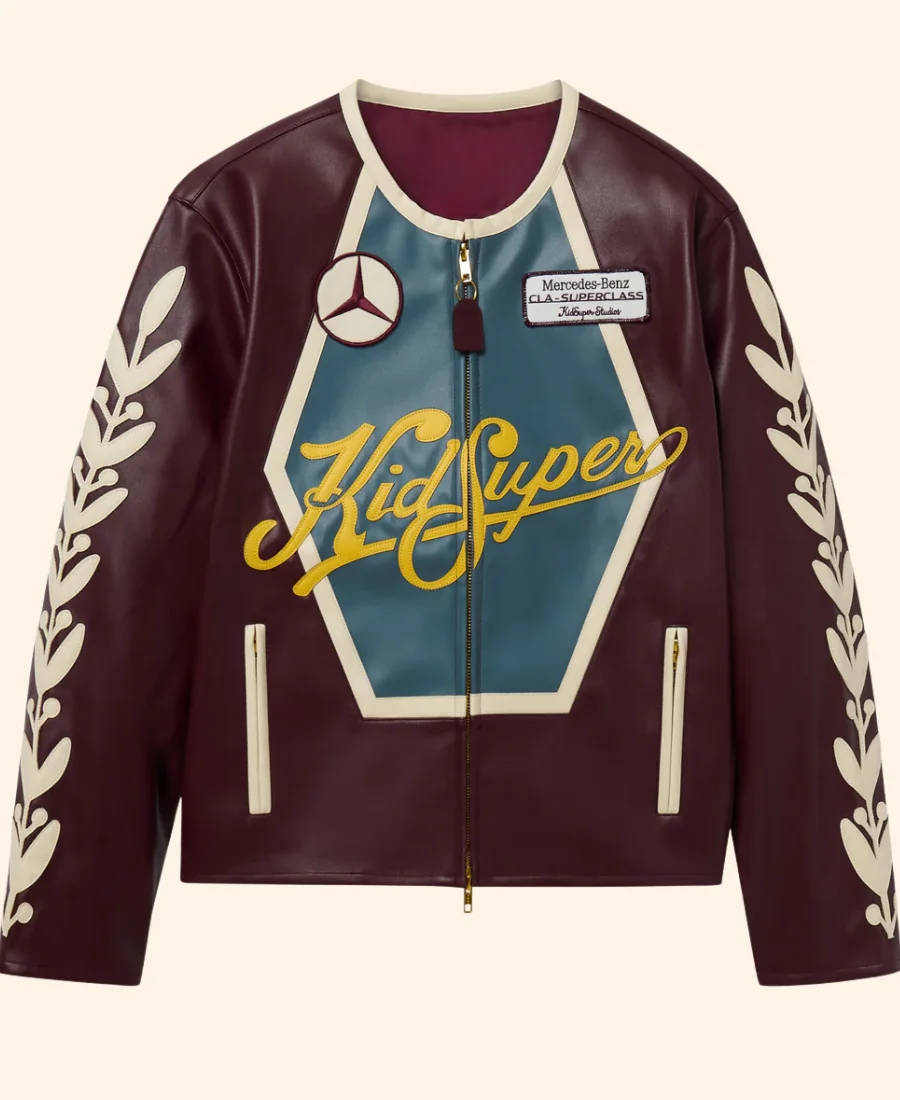 KidSuper x Mercedes Benz Racer Jacket Front Image
