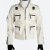 King of Fighters Kyo Kusanagi Leather Jacket Front Image