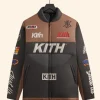 Kith Full Zip Puffed Shirt Jacket Style 01 Front Image