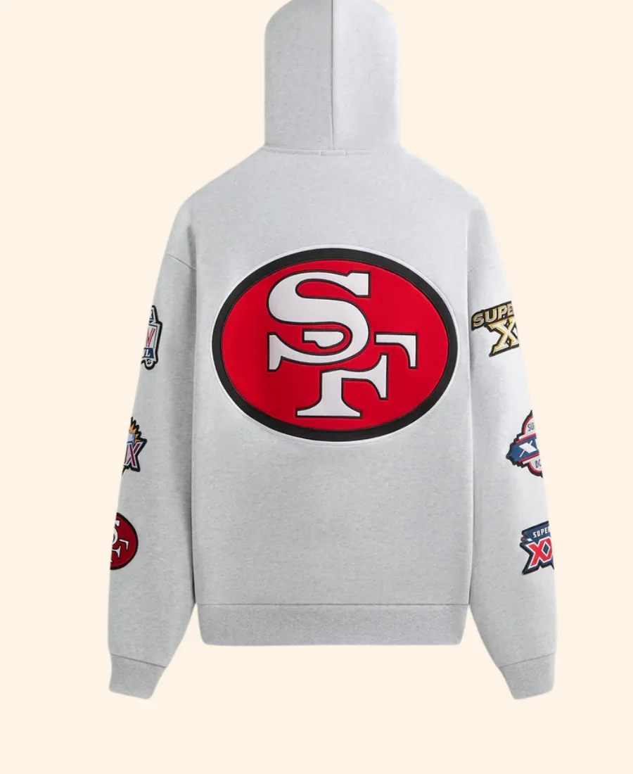 Kith San Francisco 49ers Faithful Vintage Hoodie Back