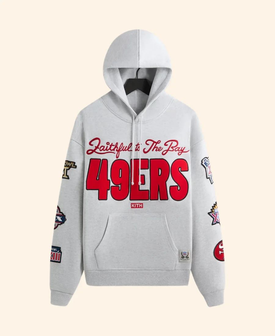 Kith San Francisco 49ers Faithful Vintage Hoodie Front Image
