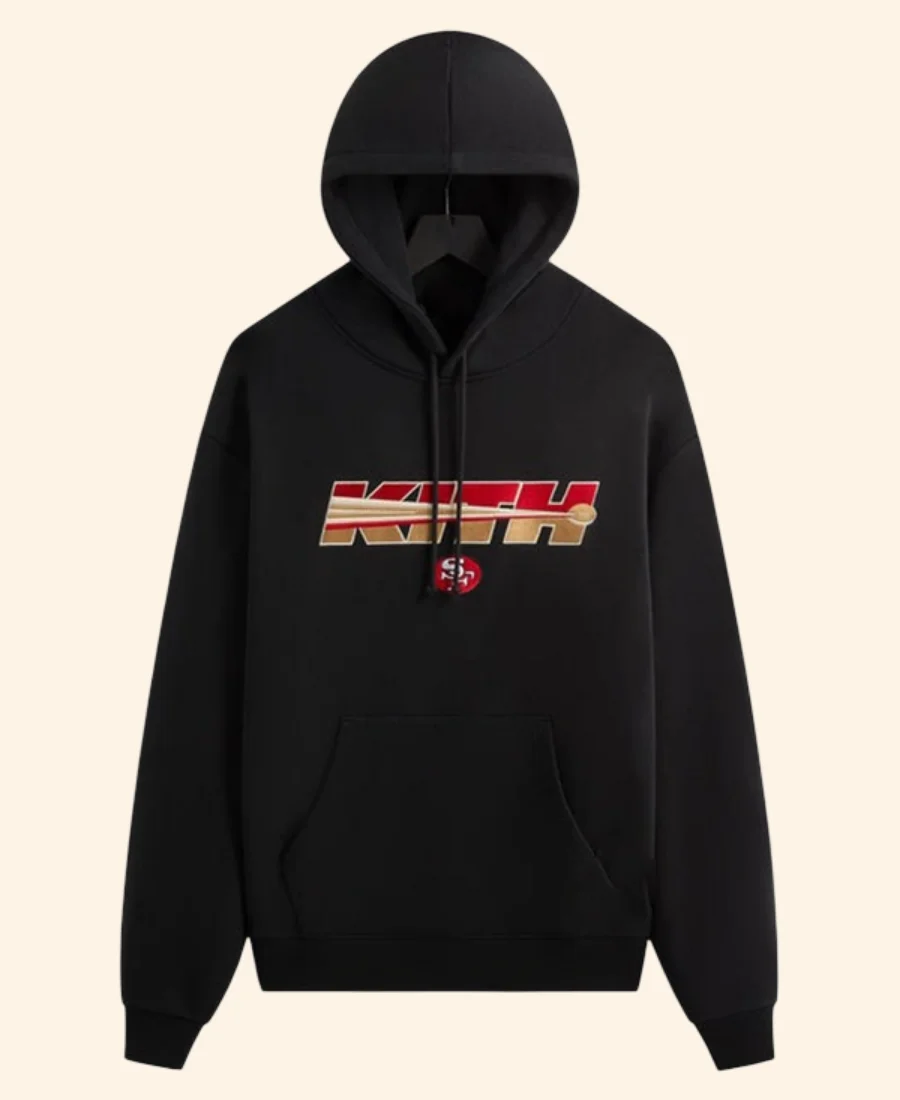 Kith San Francisco 49ers Vintage Nelson Hoodie Front Image