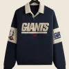 Kith x Giants Nelson Collared Pullover Jacket Front Image