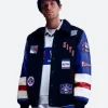Kith X Ny Rangers 1994 Stanley Cup Champions Jacket Front Image