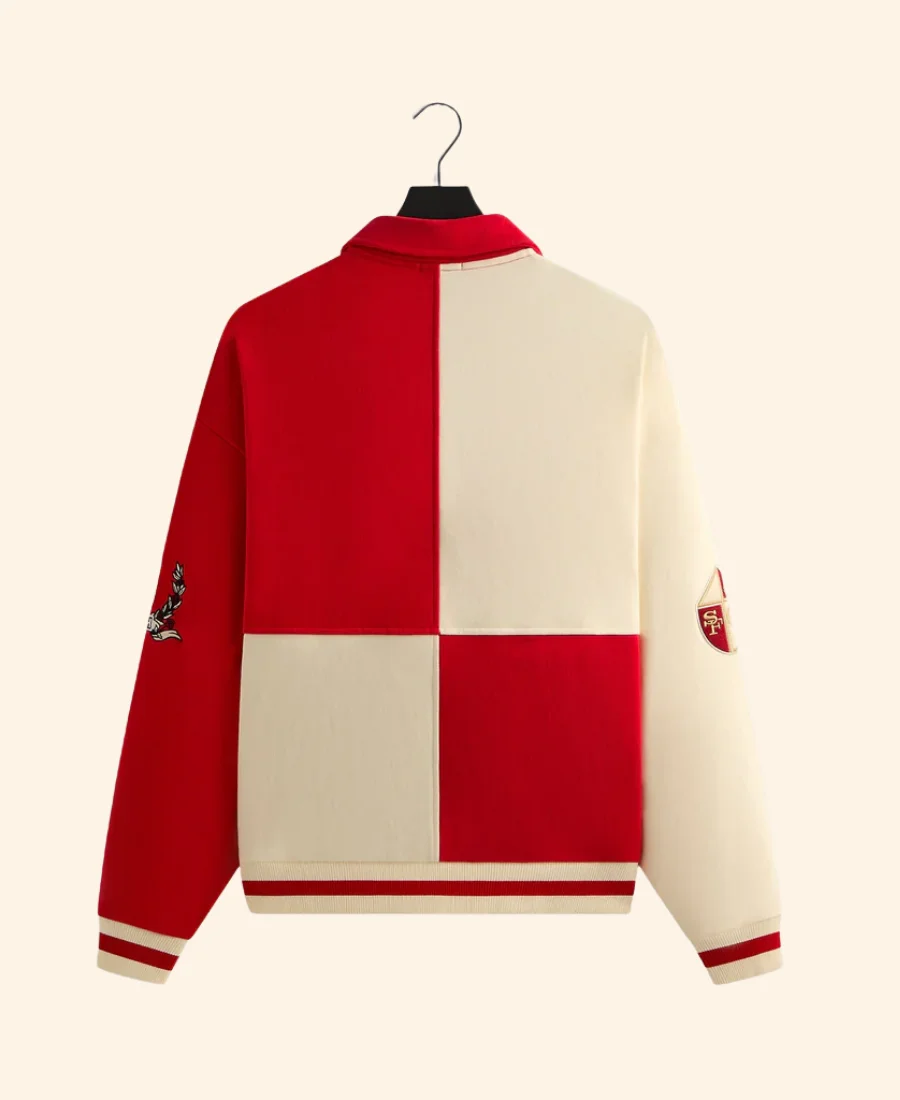 Kith x San Francisco 49ers Vintage Rugby Sweatshirt Back Image