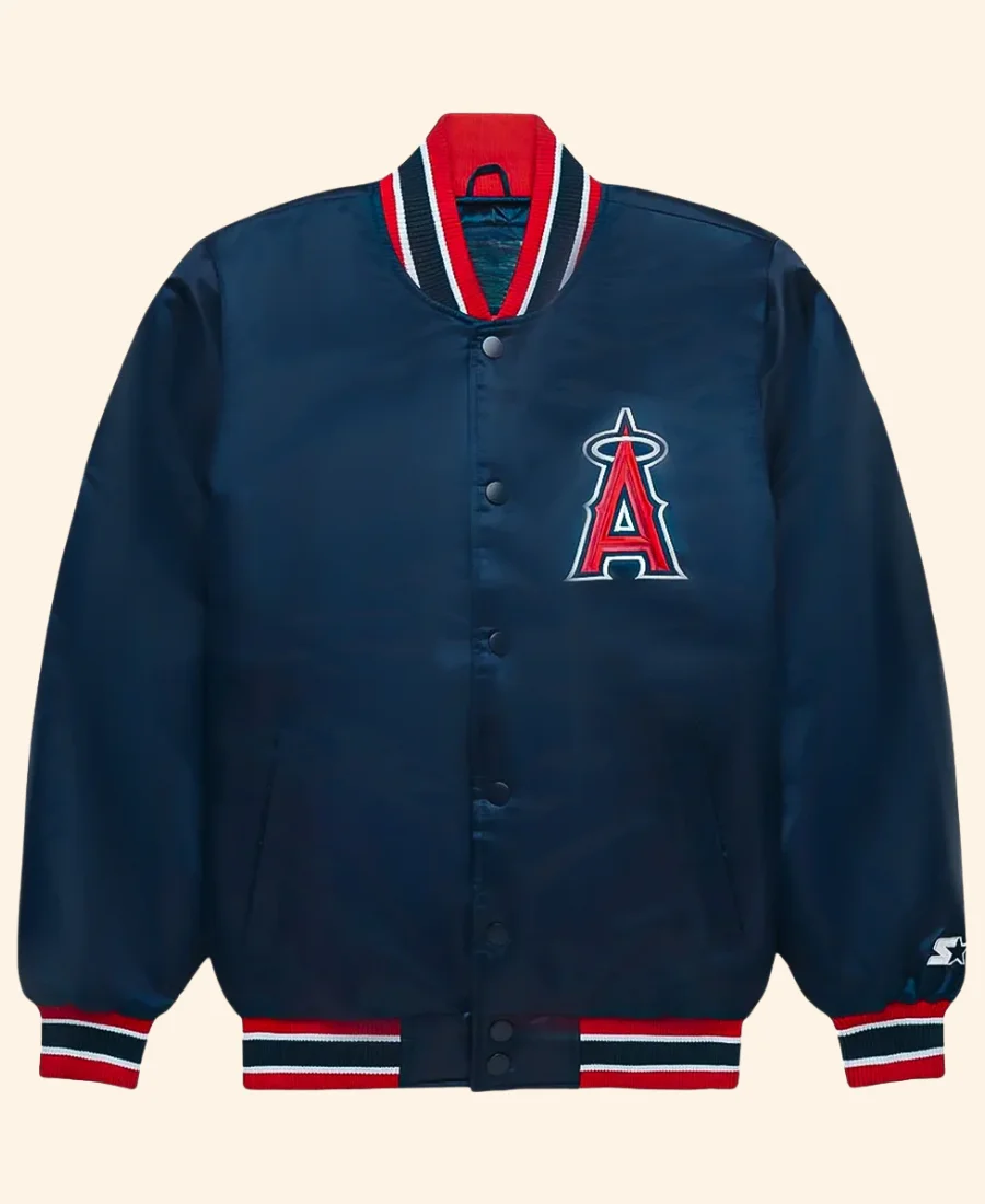 LA Angels Varsity Jacket Front Image
