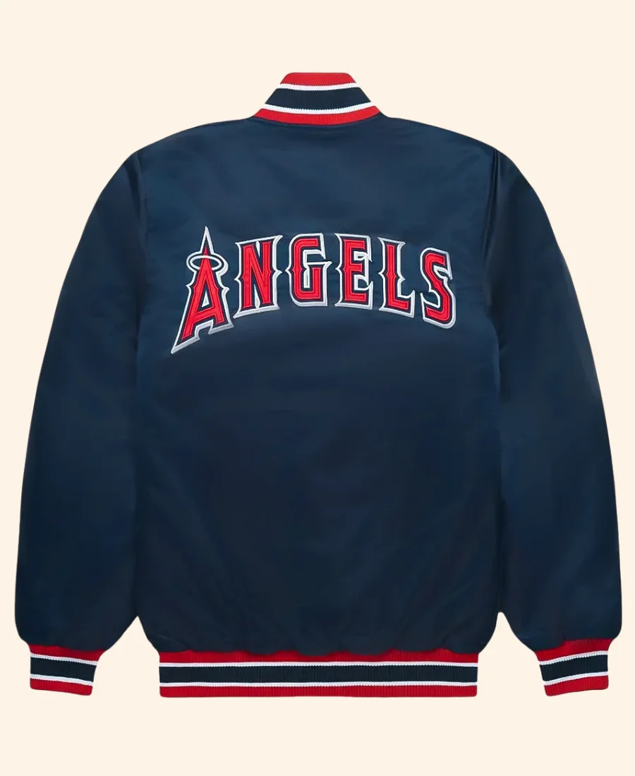 LA Angels Varsity Jacket back Image