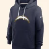 LA Chargers Alt Offensive Set Play Sideline Hoodie Front Image