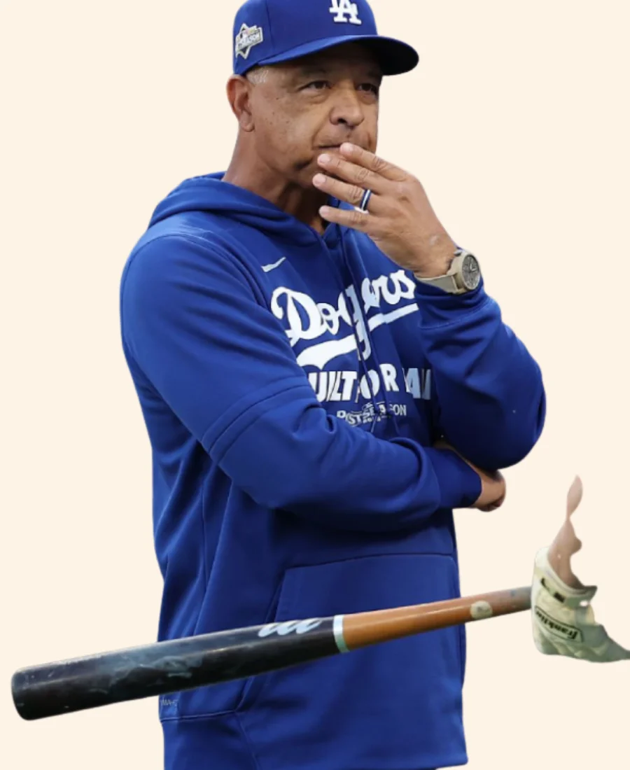LA Dodgers Dave Robert Built For Fall Hoodie