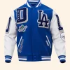 LA Dodgers Varsity Jacket Front Image