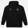 Dodgers X BLACKPINK Hoodie Black Front Image