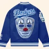 LA Dodgers X Mister Cartoon Jacket Back Image