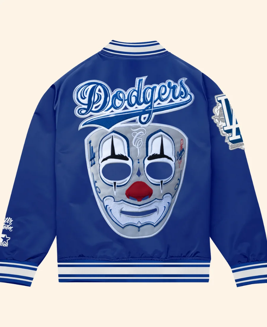 LA Dodgers X Mister Cartoon Jacket Back Image