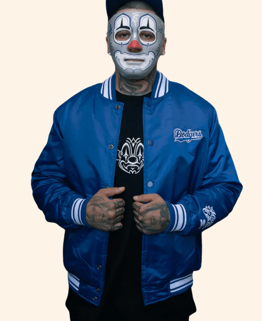 LA Dodgers X Mister Cartoon Jacket Front
