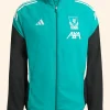 LFC X AXA 25_26 Pre Match European Jacket Front Image