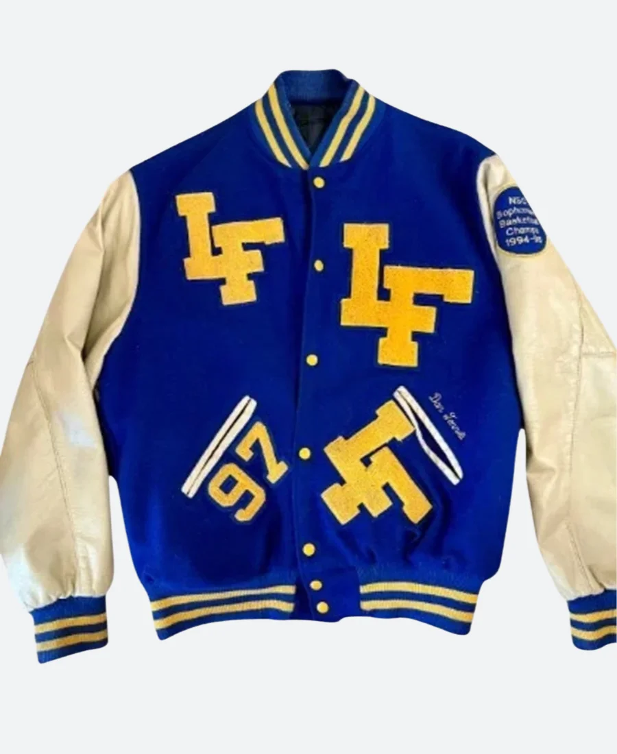 Lake Forest Letterman Varsity Jacket - Male, 4XL