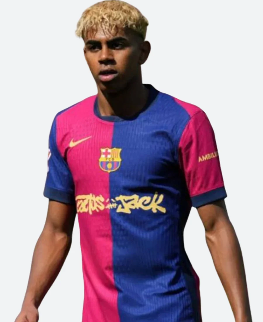 Lamine Yamal Cactus Jack Jersey