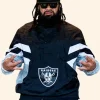 Las Vegas Raiders Starter Jacob Fatu Jacket Front