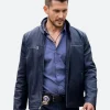 Law & Order Organized Crime S03 Jamie Whelan Leather Jacket Front Image