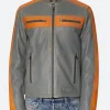 Law And Order Organized Crime S03 Jamie Whelan Leather Jacket Front Image