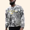 LeBron James Los Angeles Lakers Preseason 2025 Sweatshirt Front Image