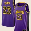 Lebron James Lakers Jersey Front And Back Image