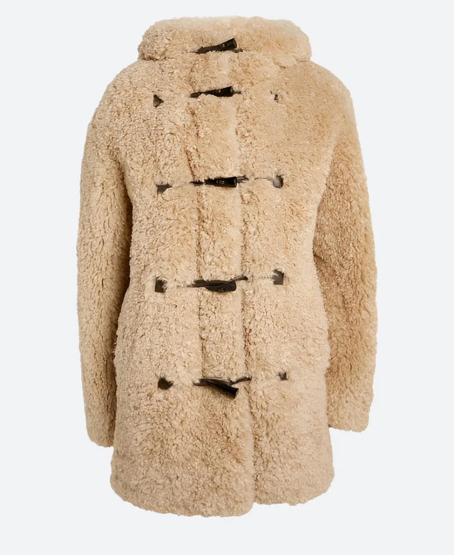 Lily Collins Emily in Paris S04 Fur Coat