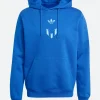Lionel Messi Blue Hoodie Front Image