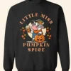 First Of All I'm A Delight Pumpkin Sweatshirt Front Image