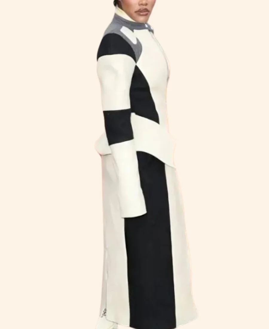 London Photocall 2025 Teyana Taylor Coat Sleeves Image