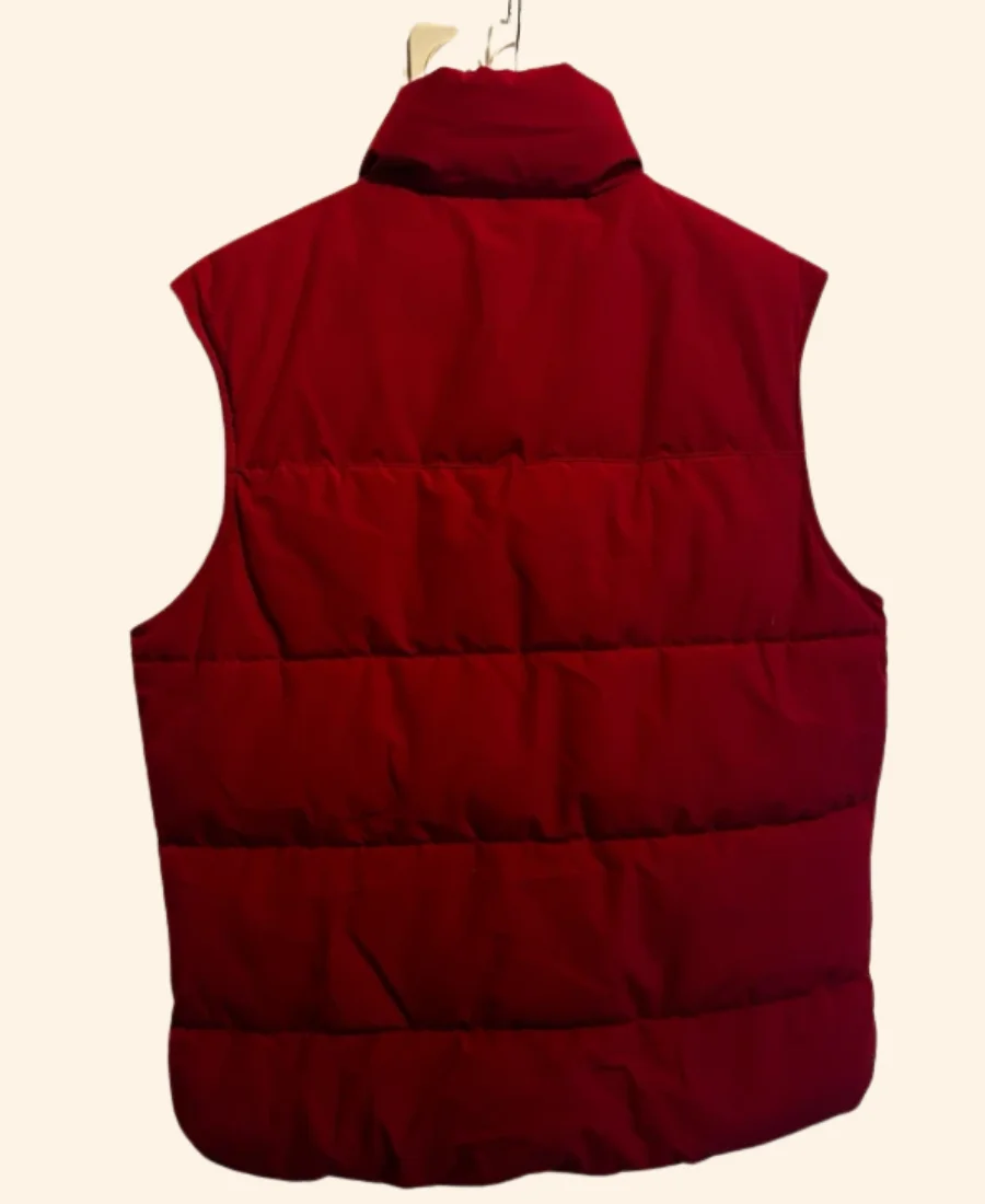Long Lost Christmas Jake Puffer Vest Back Image