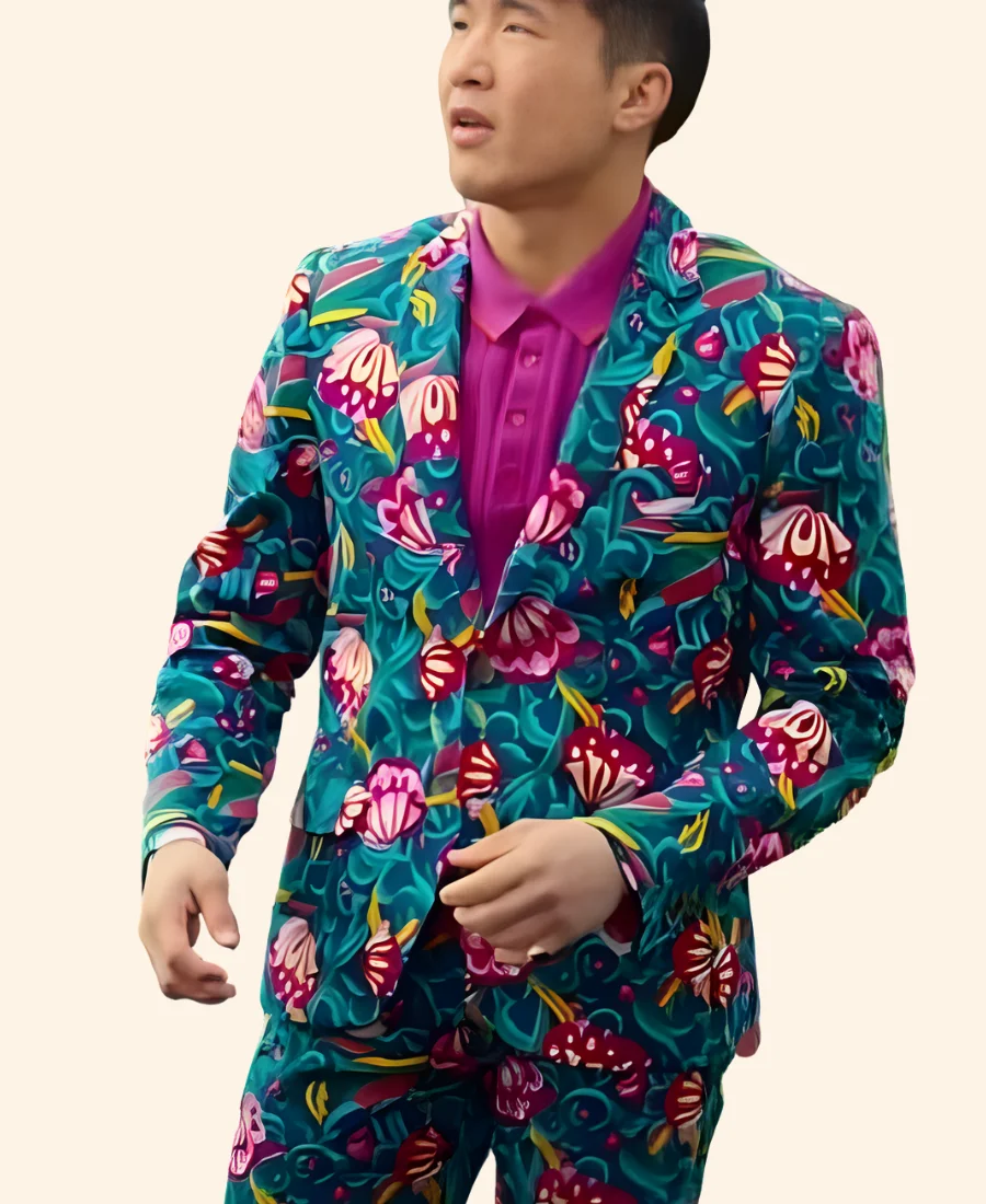 Loot S03 Joel Nicholas Floral Blazer Full Image