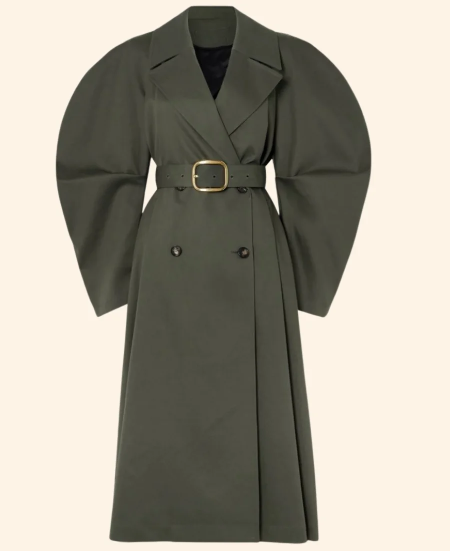 Loot S03 Molly Novak Trench Coat Front Image