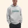 Los Angeles Chargers Steady State Pullover Hoodie Image